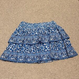 NWT Vineyard Vines GirlsPrinted Smocked Waist Skirt